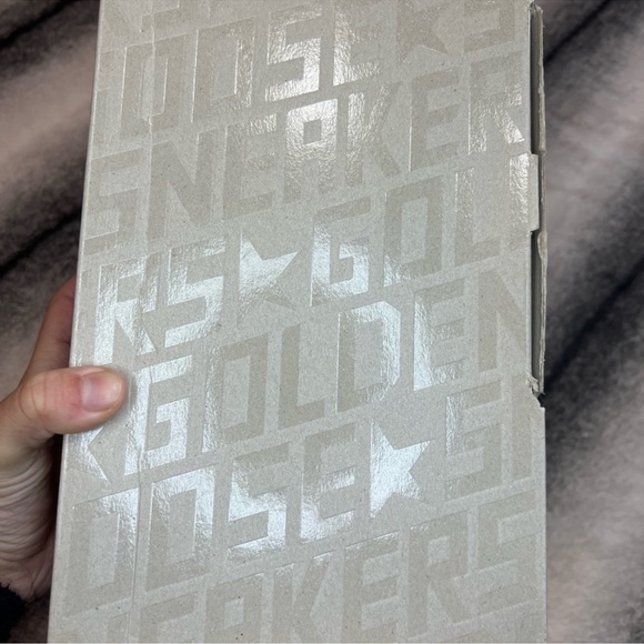 Golden Goose Francy Camouflage Heel White Leather Black Star High Top Sneakers - Picture 10 of 10